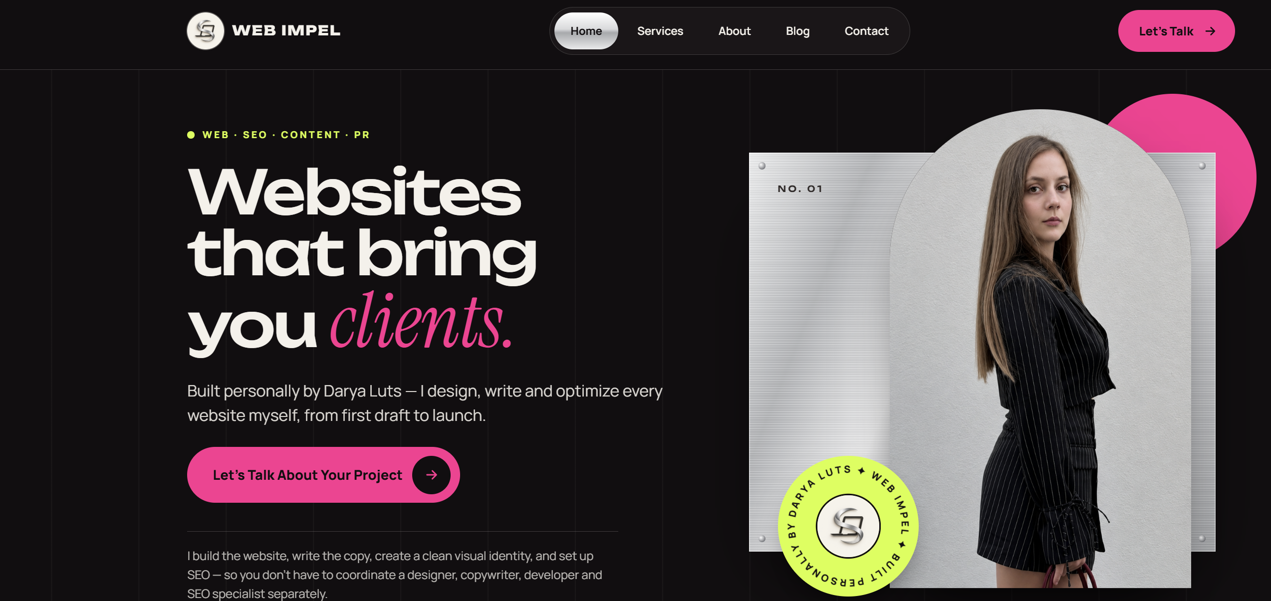 Web Impel — website screenshot